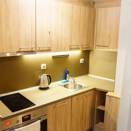 Visar Luxurious One Bedroom Lägenhet